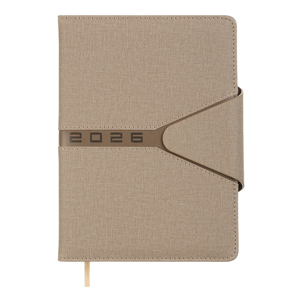 Щоденник датований Стандарт Navigator світло-коричневий