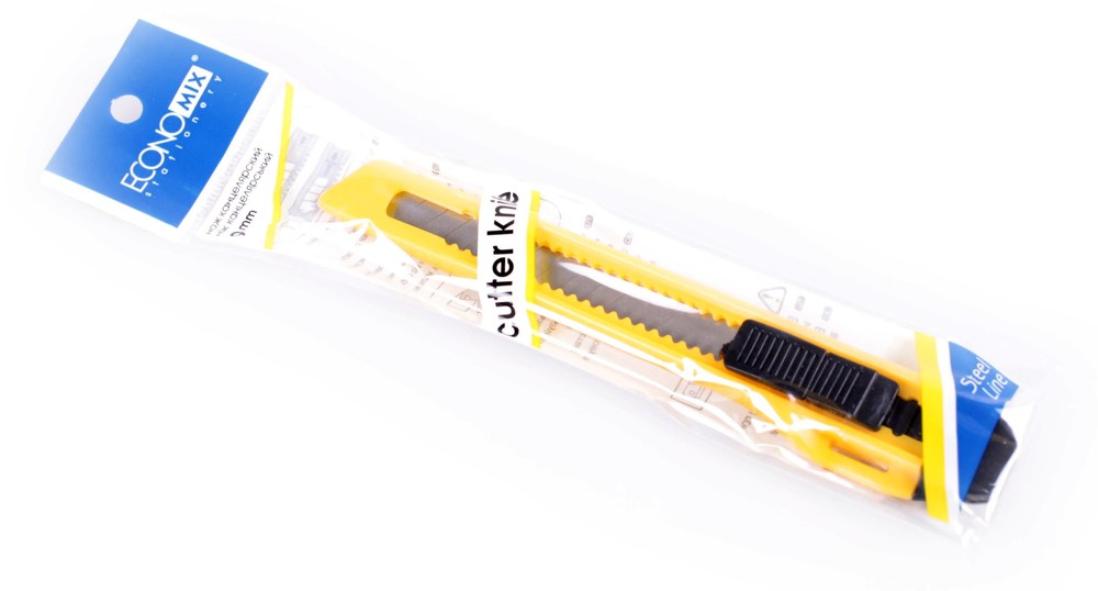 Нож канцелярский 9 мм Economix E40515