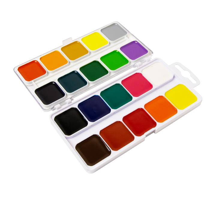 Акварель 7С 20кол., б/к, пластик