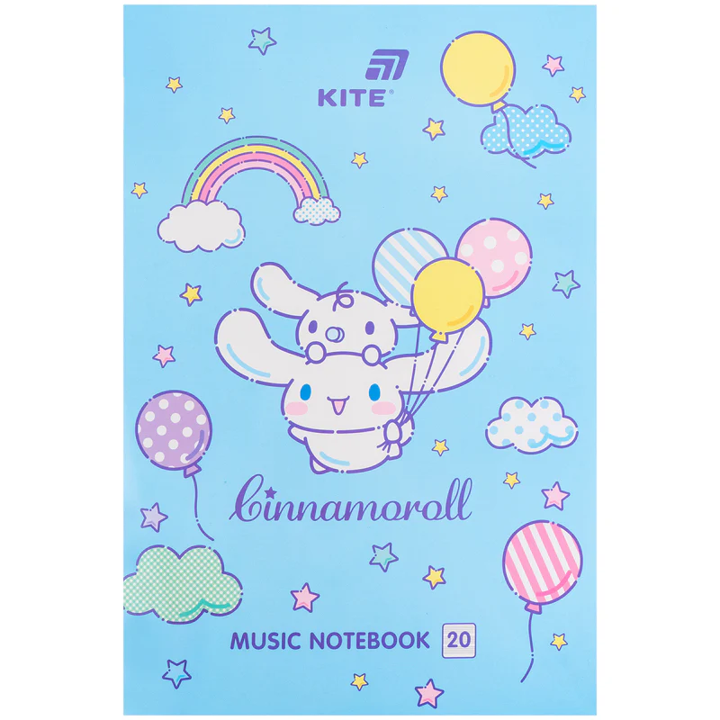 Зошит для нот А4 20 арк Cinnamoroll