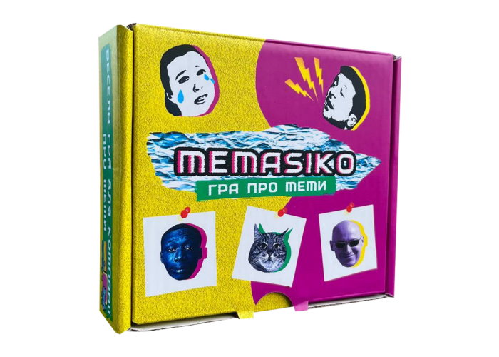 Гра настільна Memasiko - гра про меми