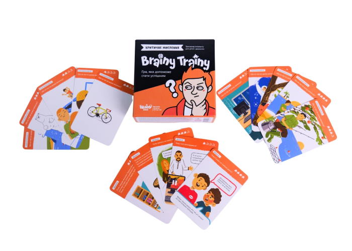 Гра настільна Brainy Trainy Критичне мислення