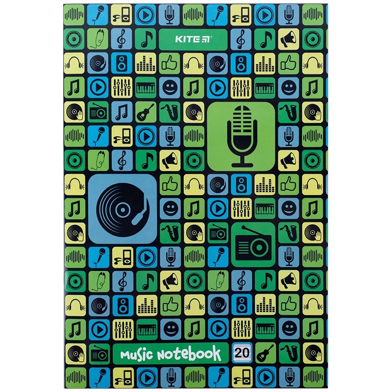 Зошит для нот А4 20 арк Vinyl