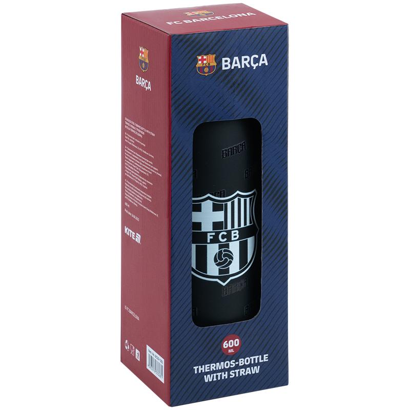 Термос 600мл с трубочкой BC