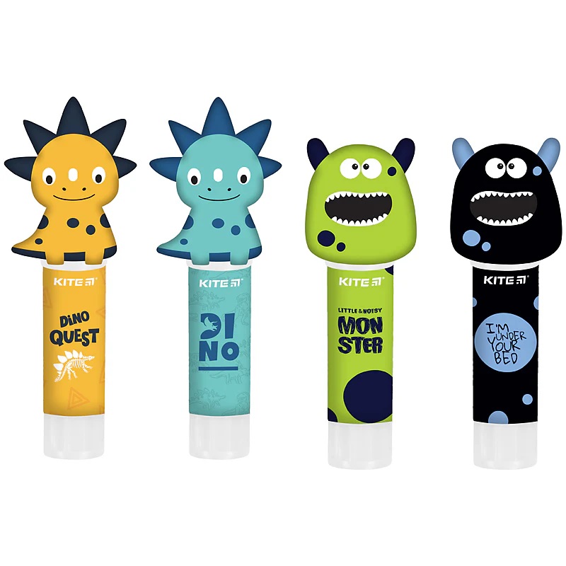 Клей-карандаш Kite 9 г с фигурным колпачком