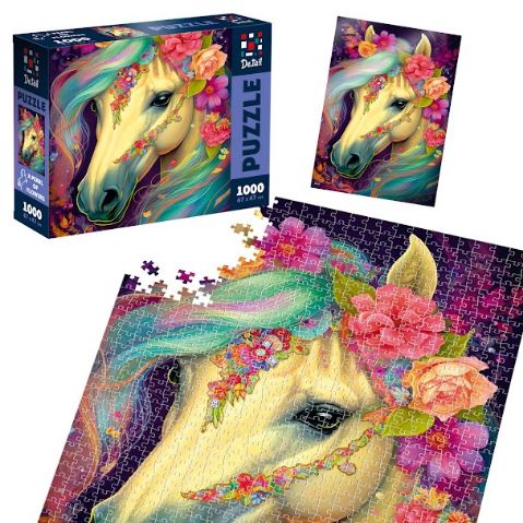 Пазлы 1000 элементов Жемчужина цветов