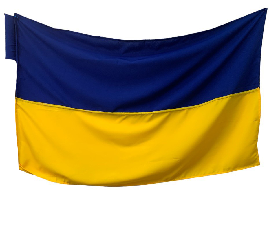 Прапор України (90*140) габардин жовто-блакитний