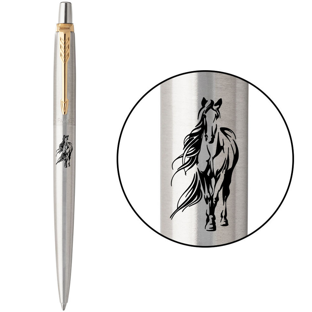 Ручка шариковая Parker Jotter Zodiac Кінь