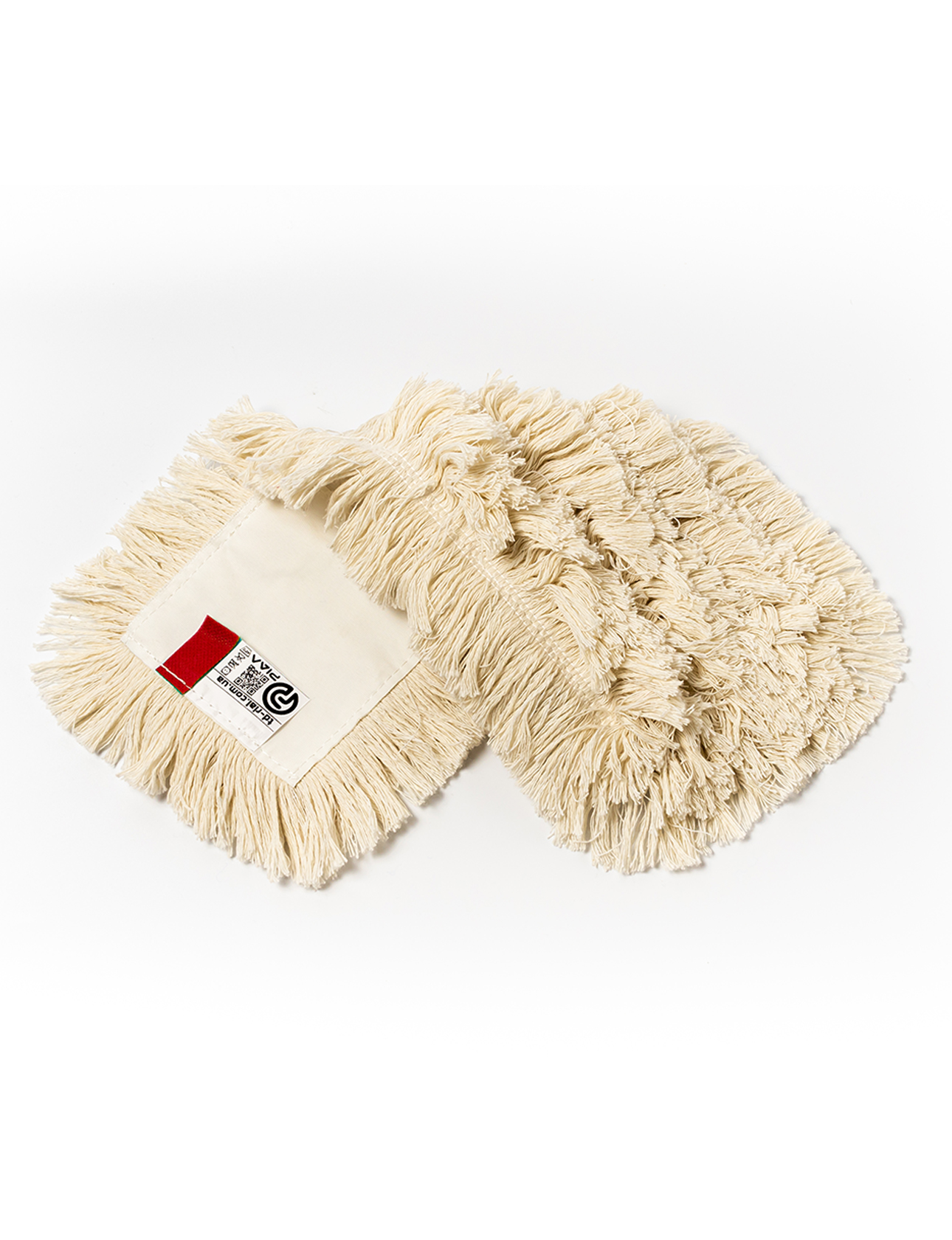 Моп 40 см бавовняний з кишенями та вухами, ширина кишень 12см.