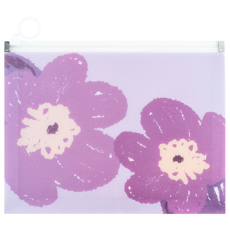 Папка zip-lock A5+ Axent Lavender-4