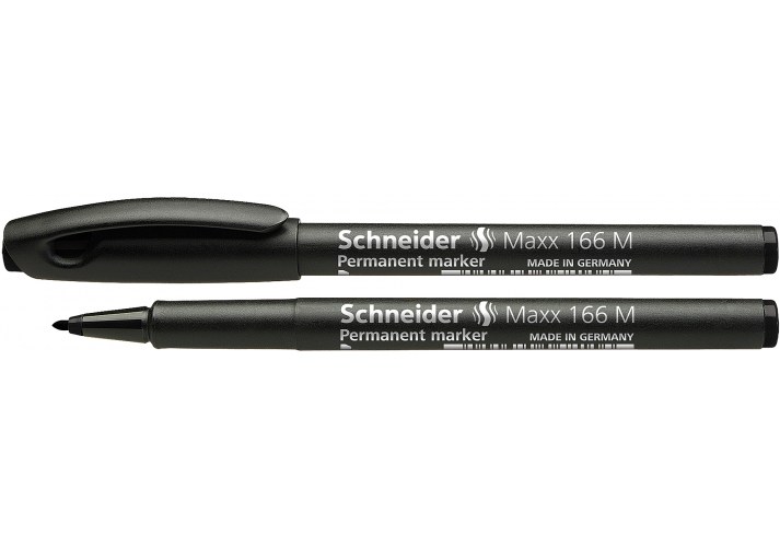 Маркер перманентний Schneider Maxx 166 1 мм чорний