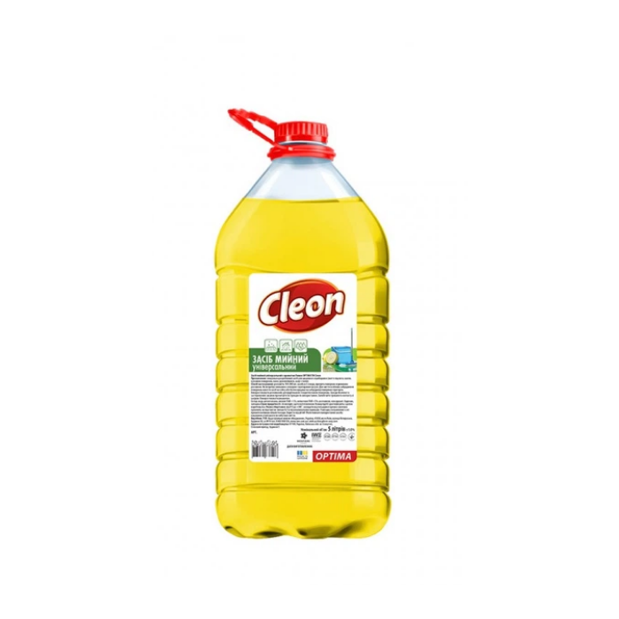 Засіб для посуду Cleon Optima 5 л, лимон