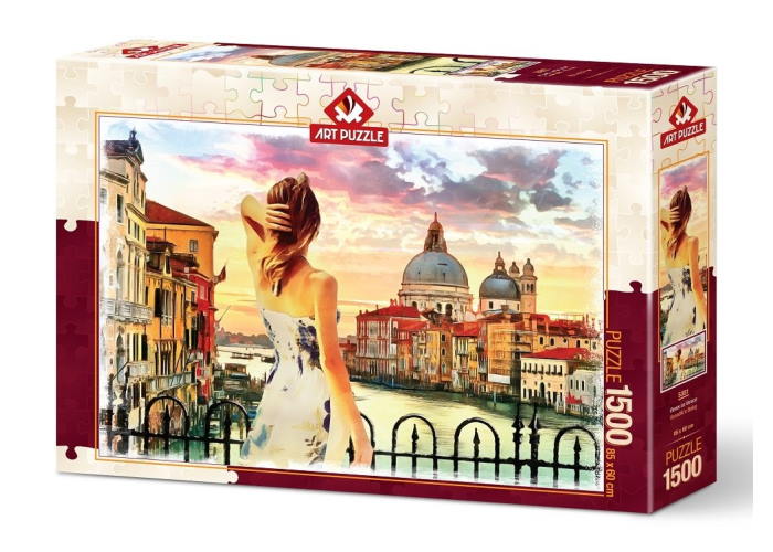 Пазлы Вид на Венецию  1500 эл