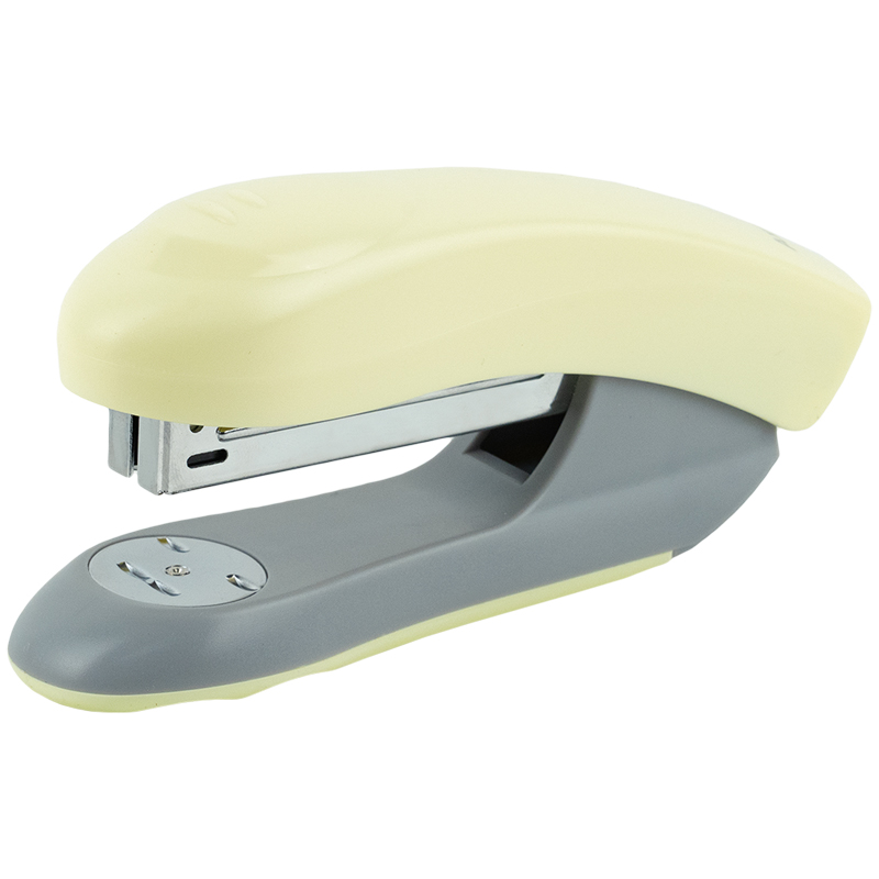 Степлер 20 л Axent Welle-2 Pastelin №24/6, жовтий