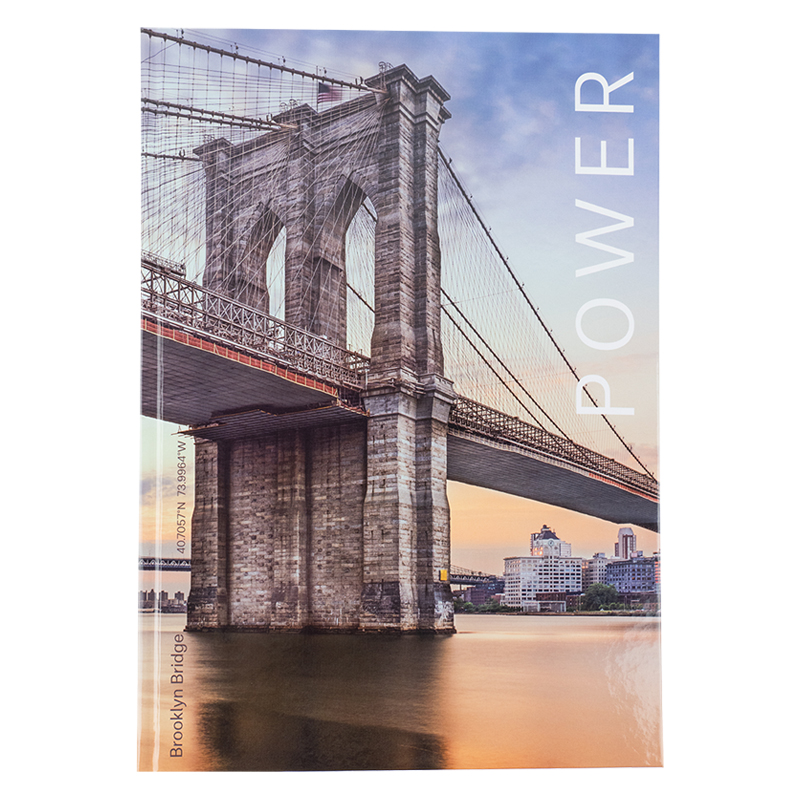 Книга записна А4 96 арк клітинка Power