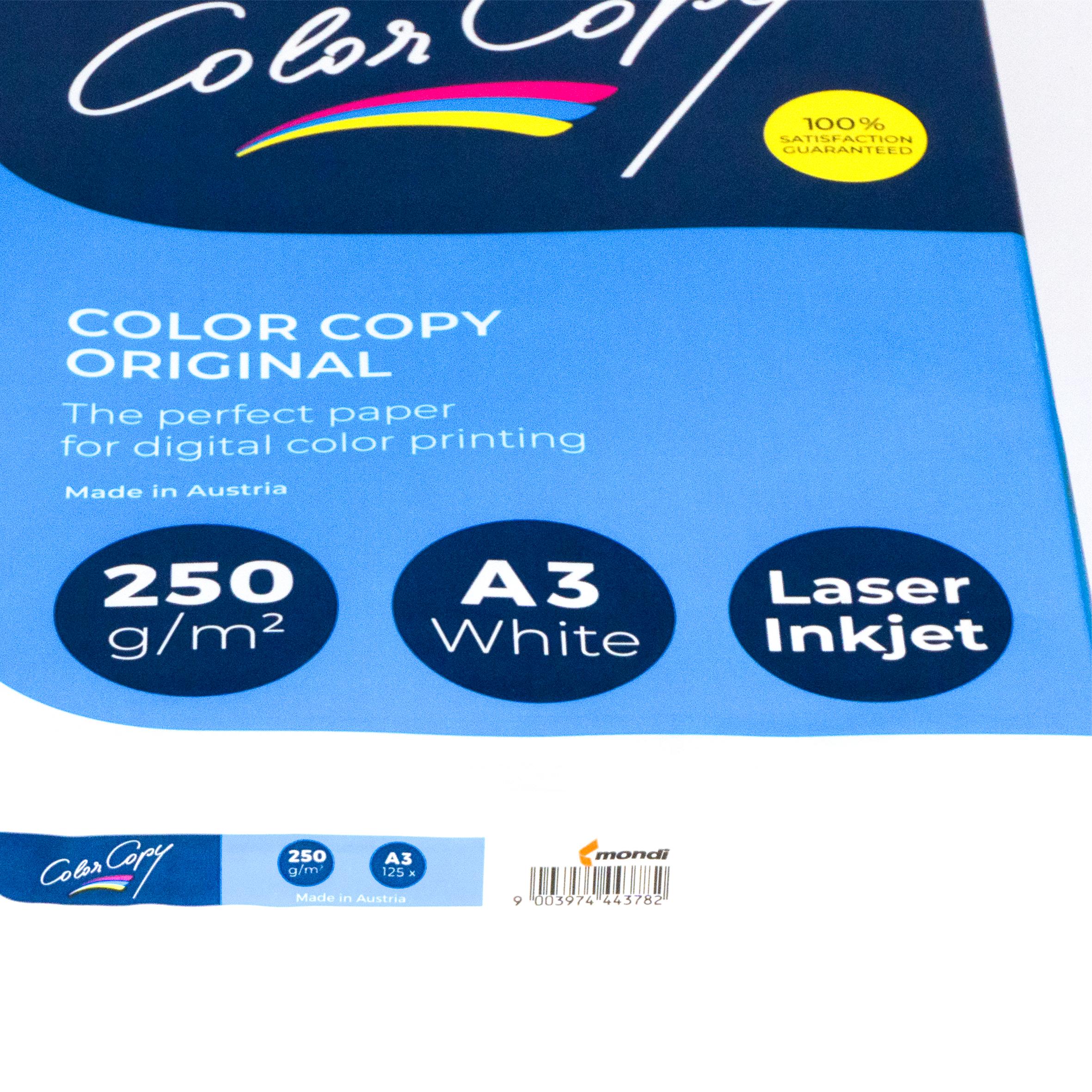Папір для лазерного та струменевого друку А3 Color Copy 250 г/м2 125 арк