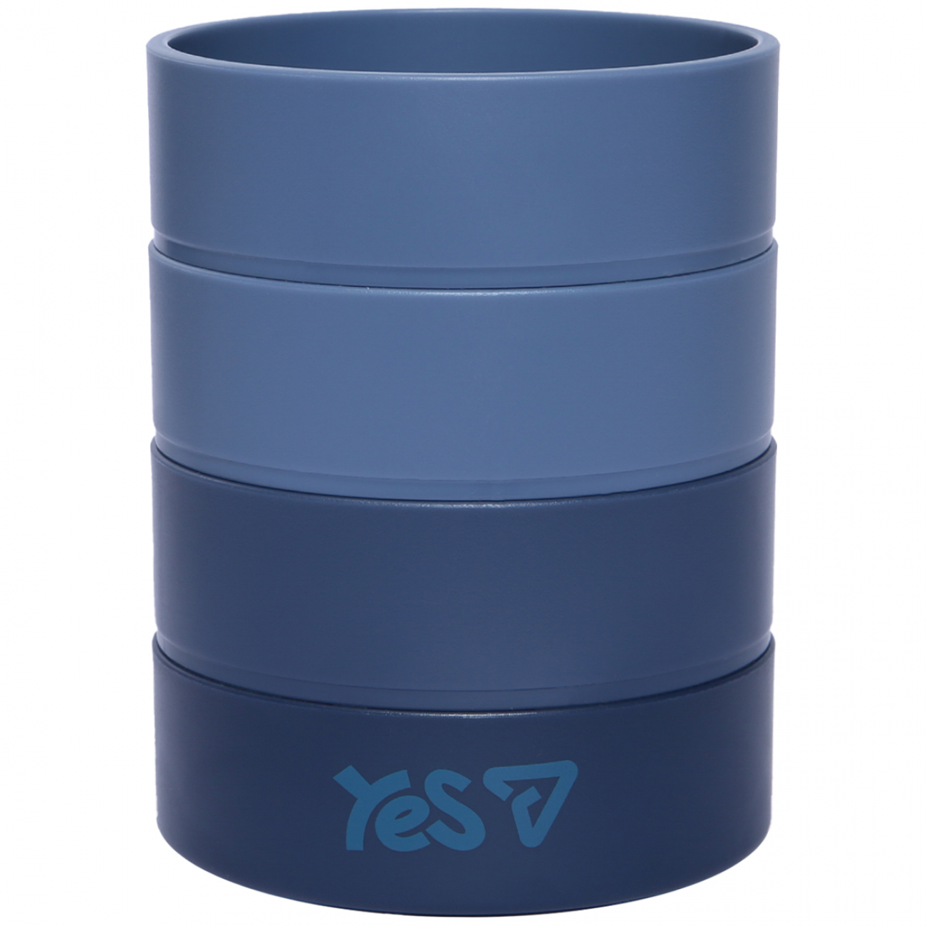 Підставка для ручок кругла Yes Fusion Shadow розбірна пластик
