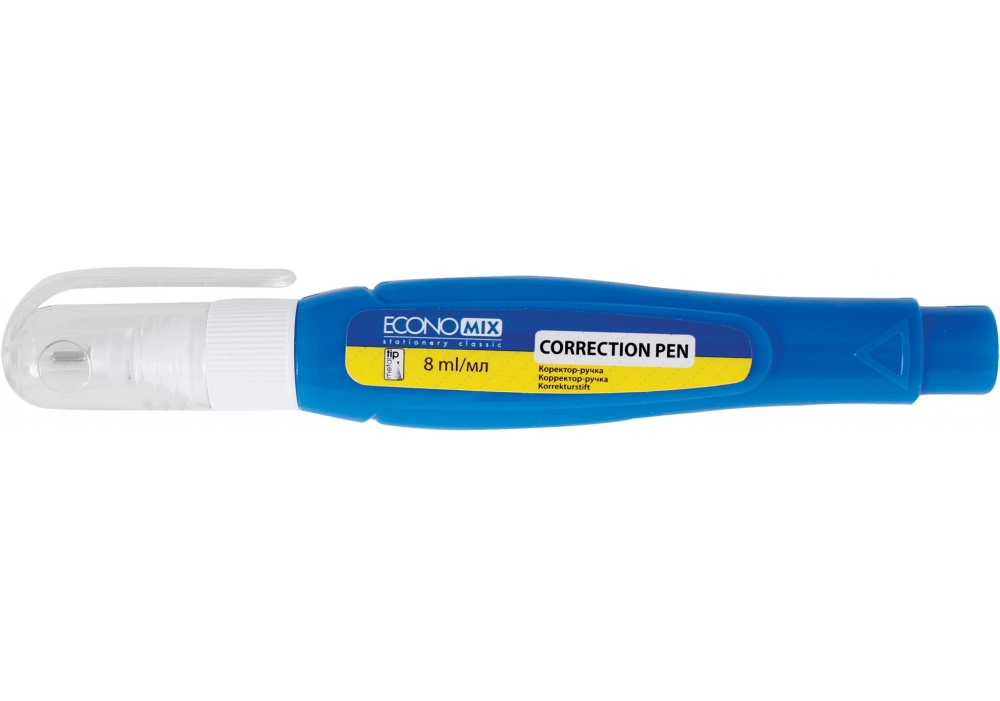 Ручка-коректор 8 мл Economix