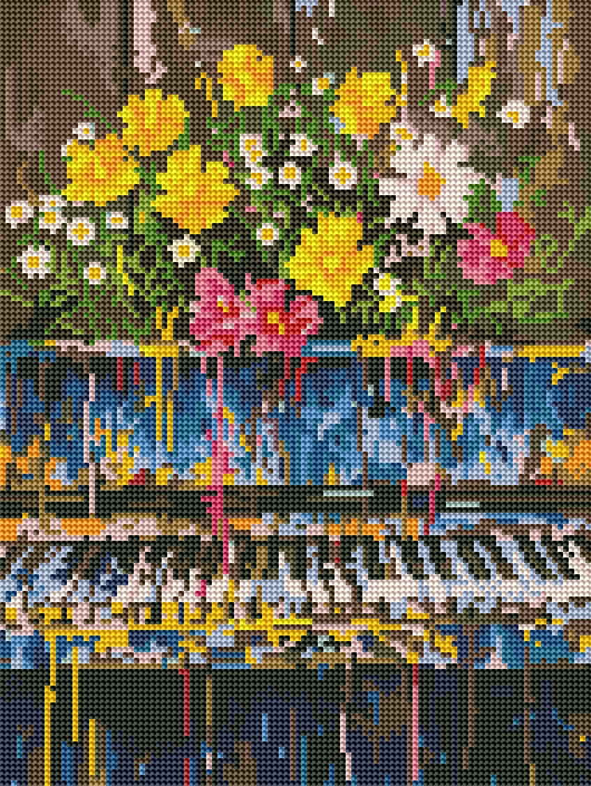 Алмазна мозаїка 30х40 Експресія музики