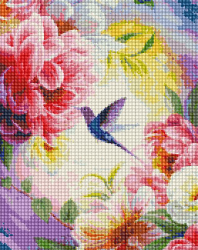 Алмазная мозаика 40×50 см Невесомость