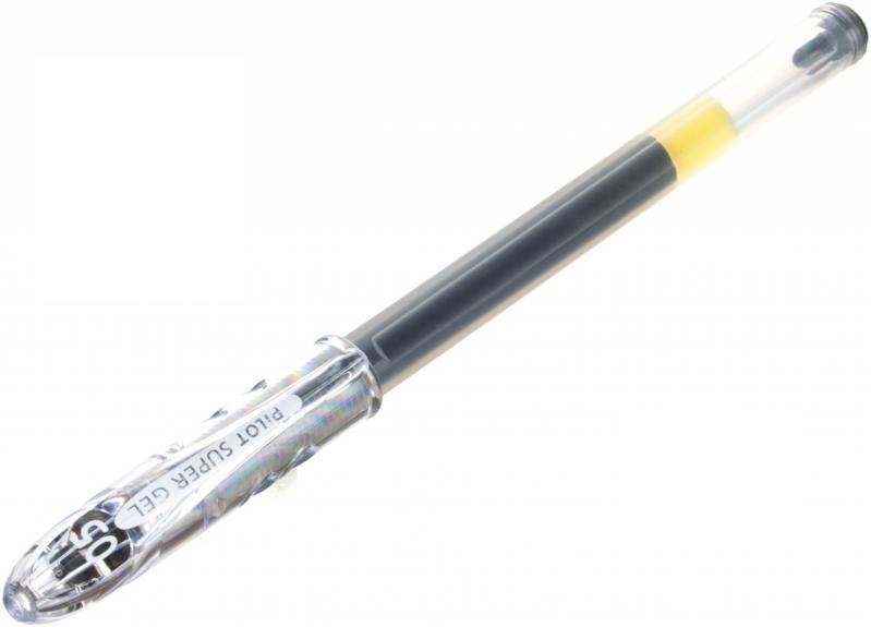 Ручка гелева Pilot BL-SG-5-B Super Gel 0,5 чорна