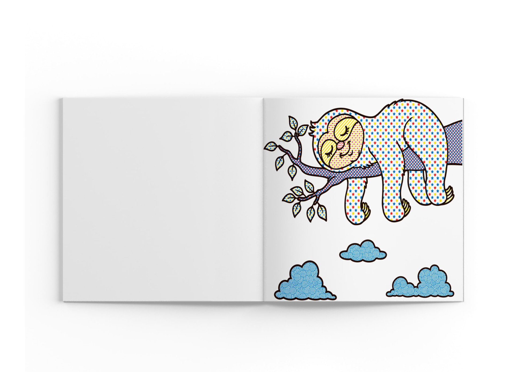 Водные раскраски Бабочка