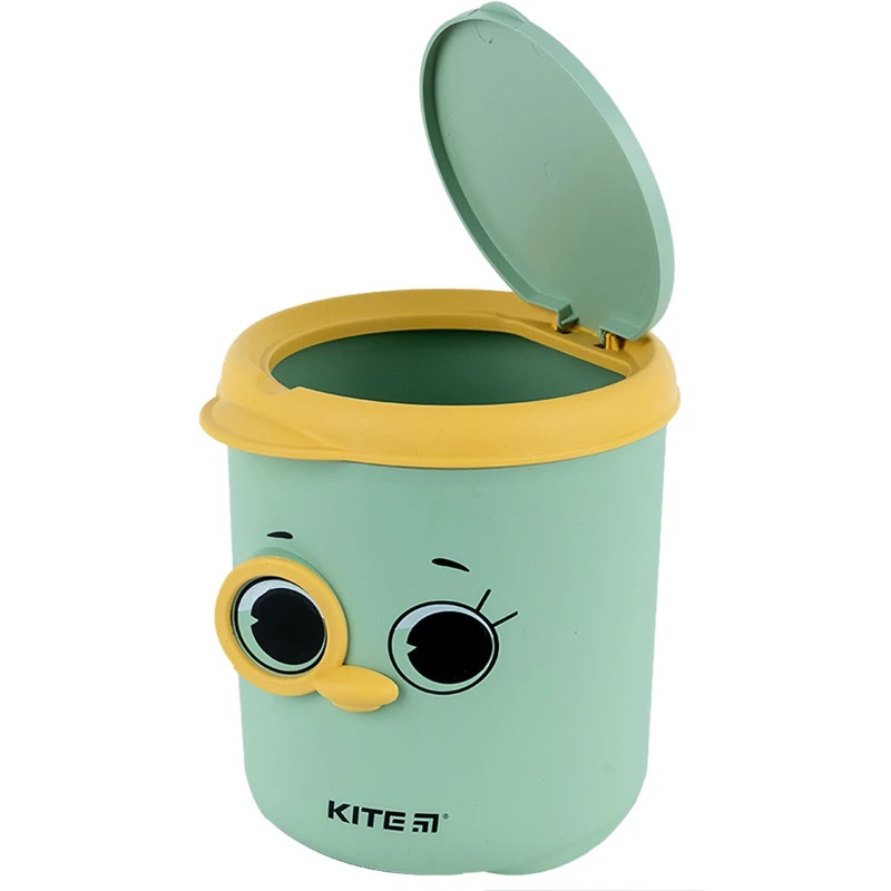 Контейнер настольный для мусора Kite, зеленый