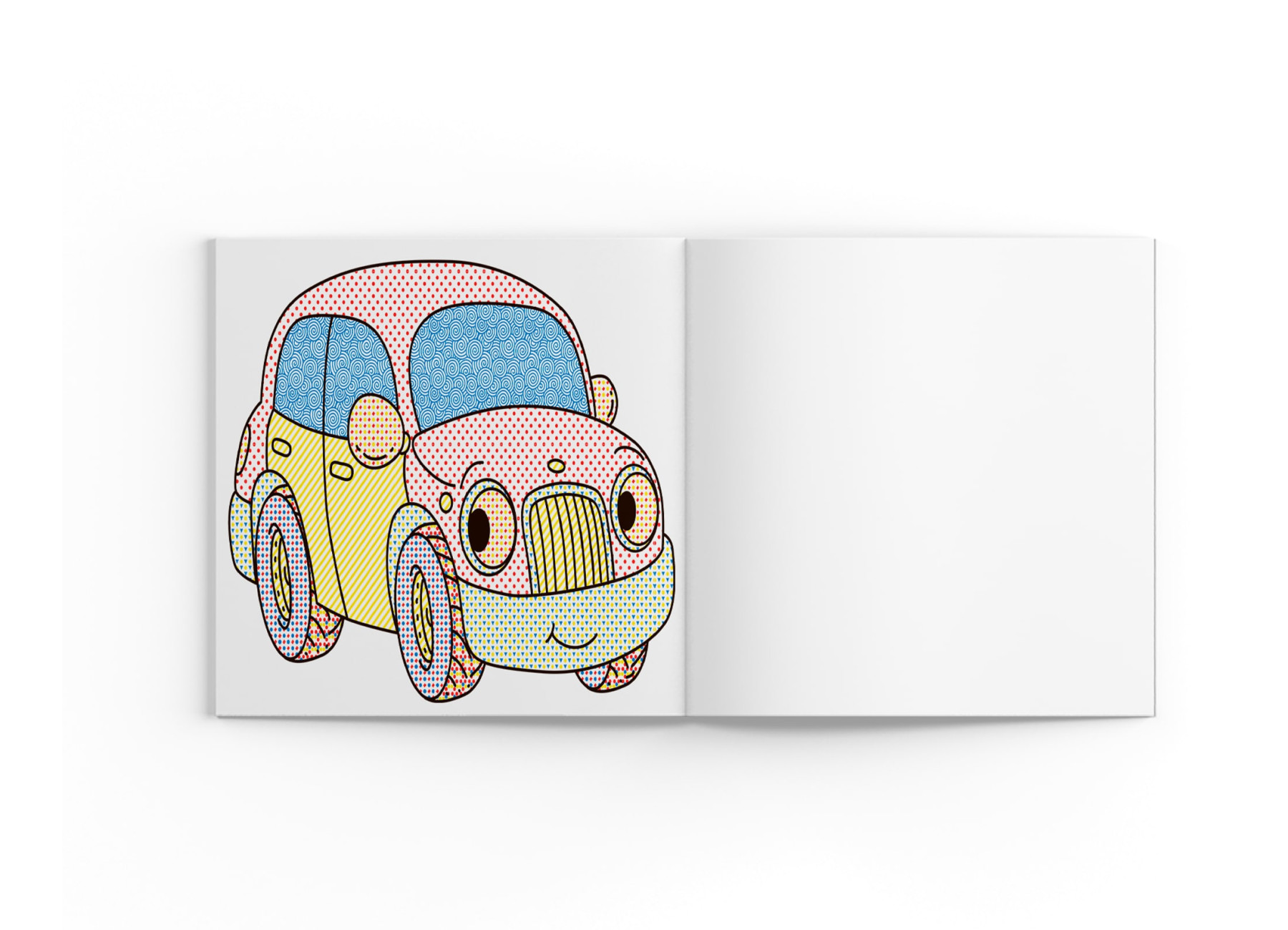 Водные раскраски Легковые машинки