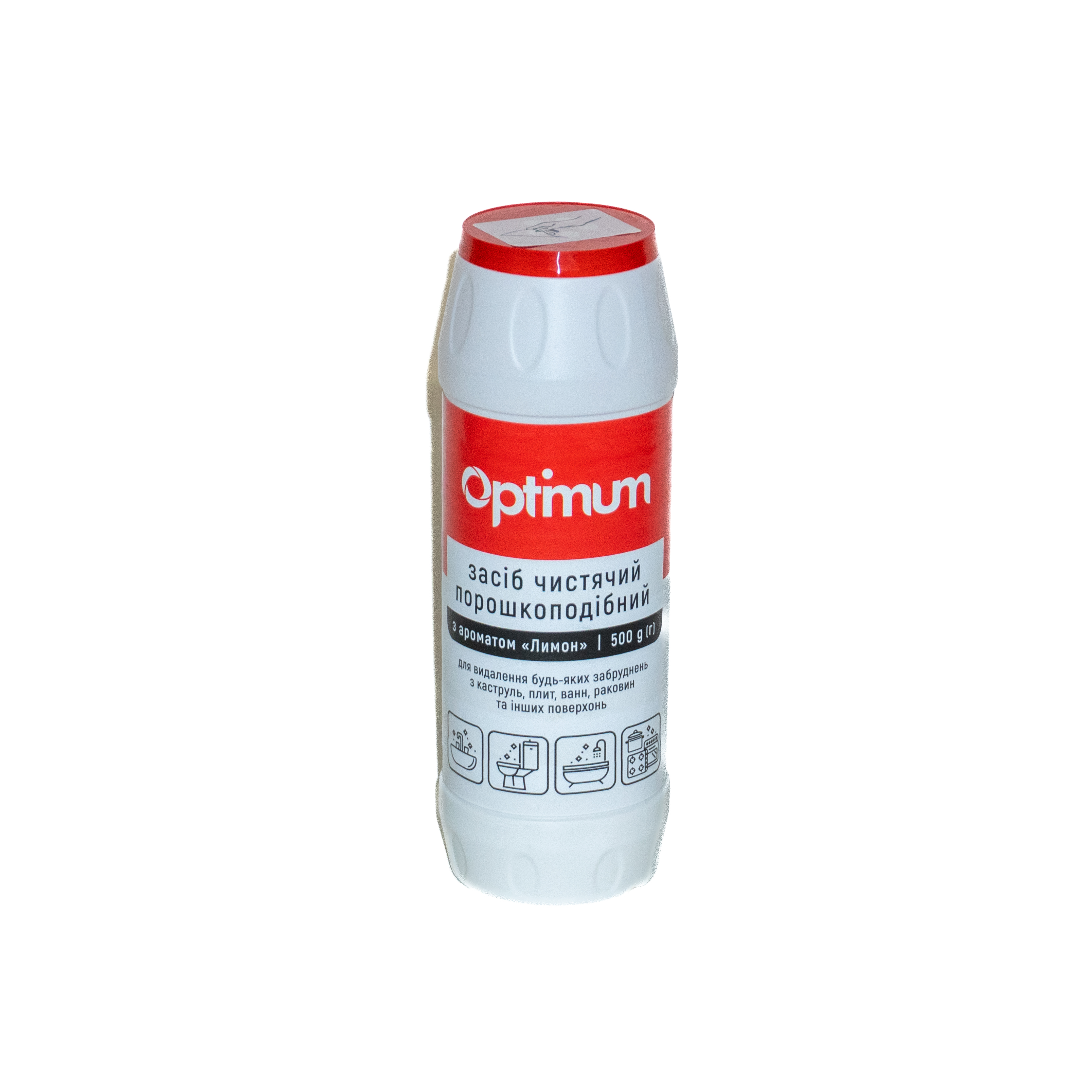 Порошок чистящий Optimum PRO 500г, лимон