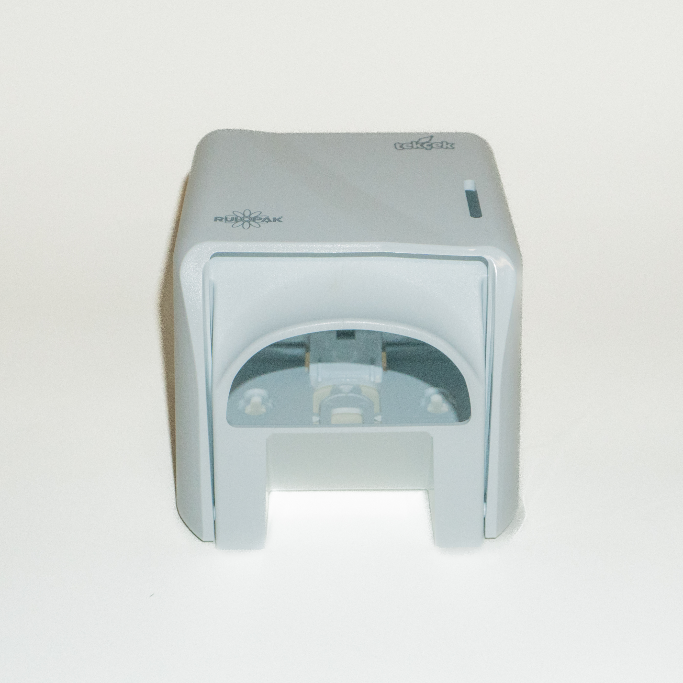 Диспенсер Rulopak для туалетного паперу в пачках, пластиковий, білий, 14*12,6*28см.