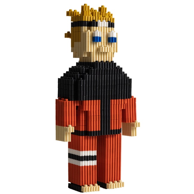 Конструктор піксельний Наруто