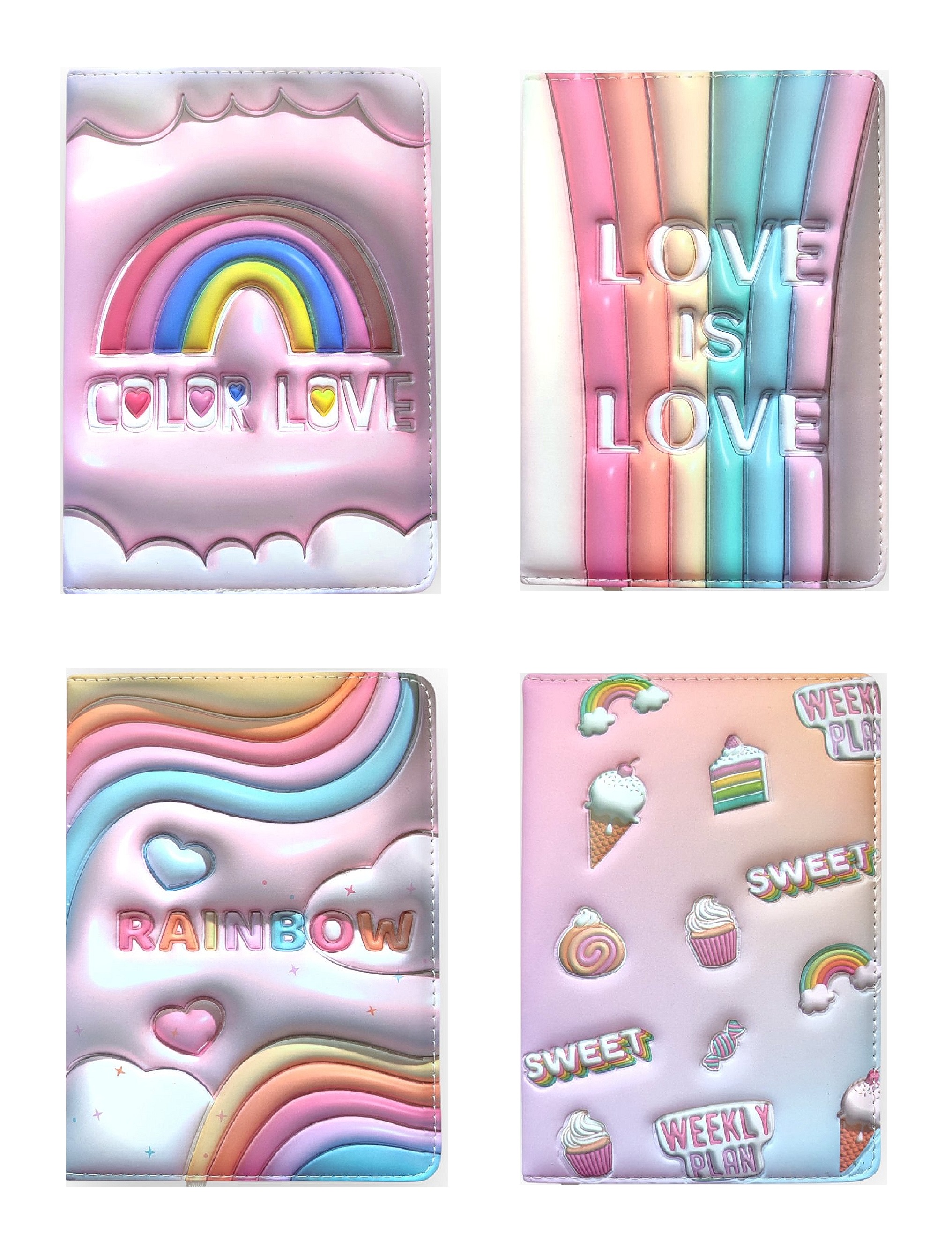 Блокнот дитячий 130*183 96 арк 3D обкл клітинка/лінія Єдиноріг