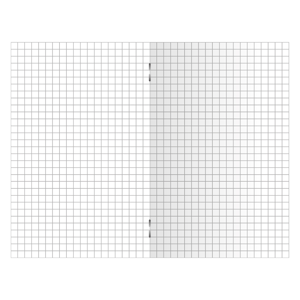 Блокнот А6 48 арк скоба клітинка картон Асорті