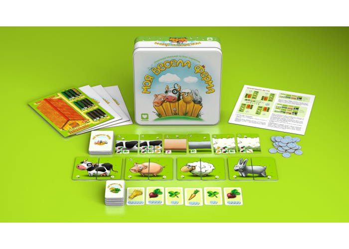 Игра настольная Моя веселая ферма