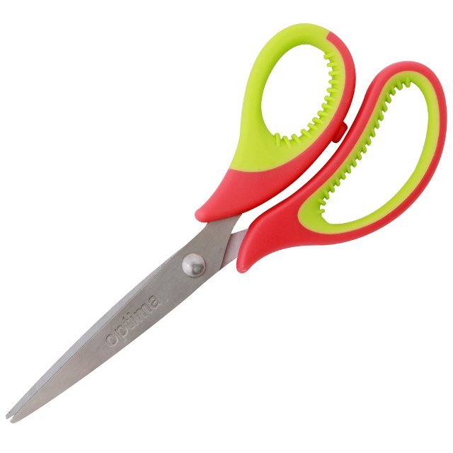 Ножницы 20 см Optima резин.вставки