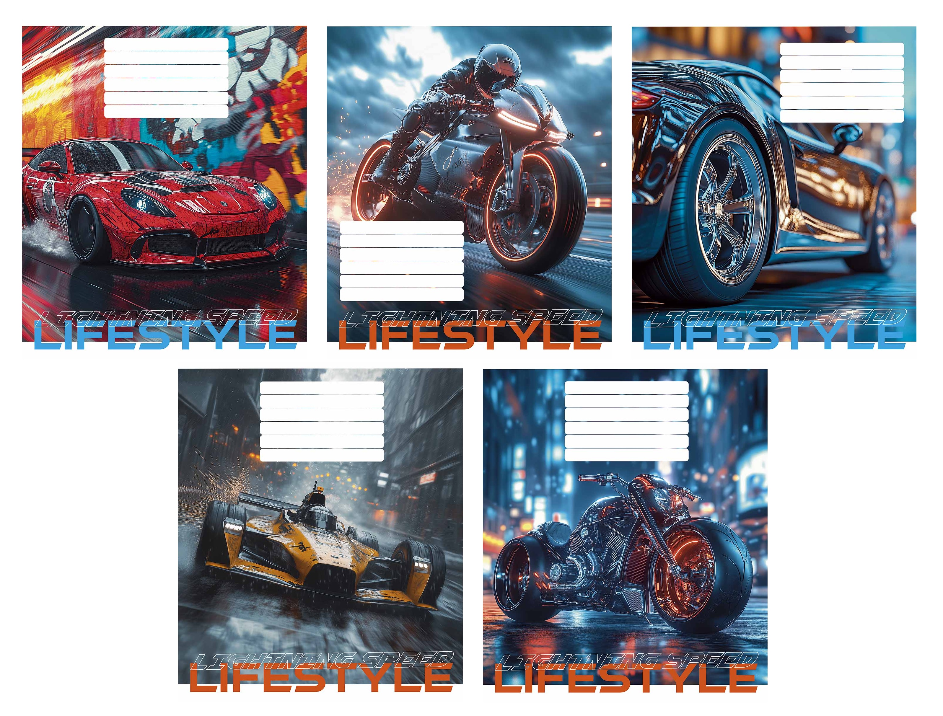 Тетрадь 24 л линия 3521 Speed 2025 мал