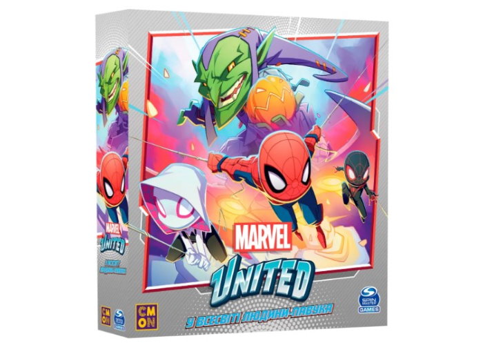 Гра настільна Marvel United: У Всесвіті Людини-павука