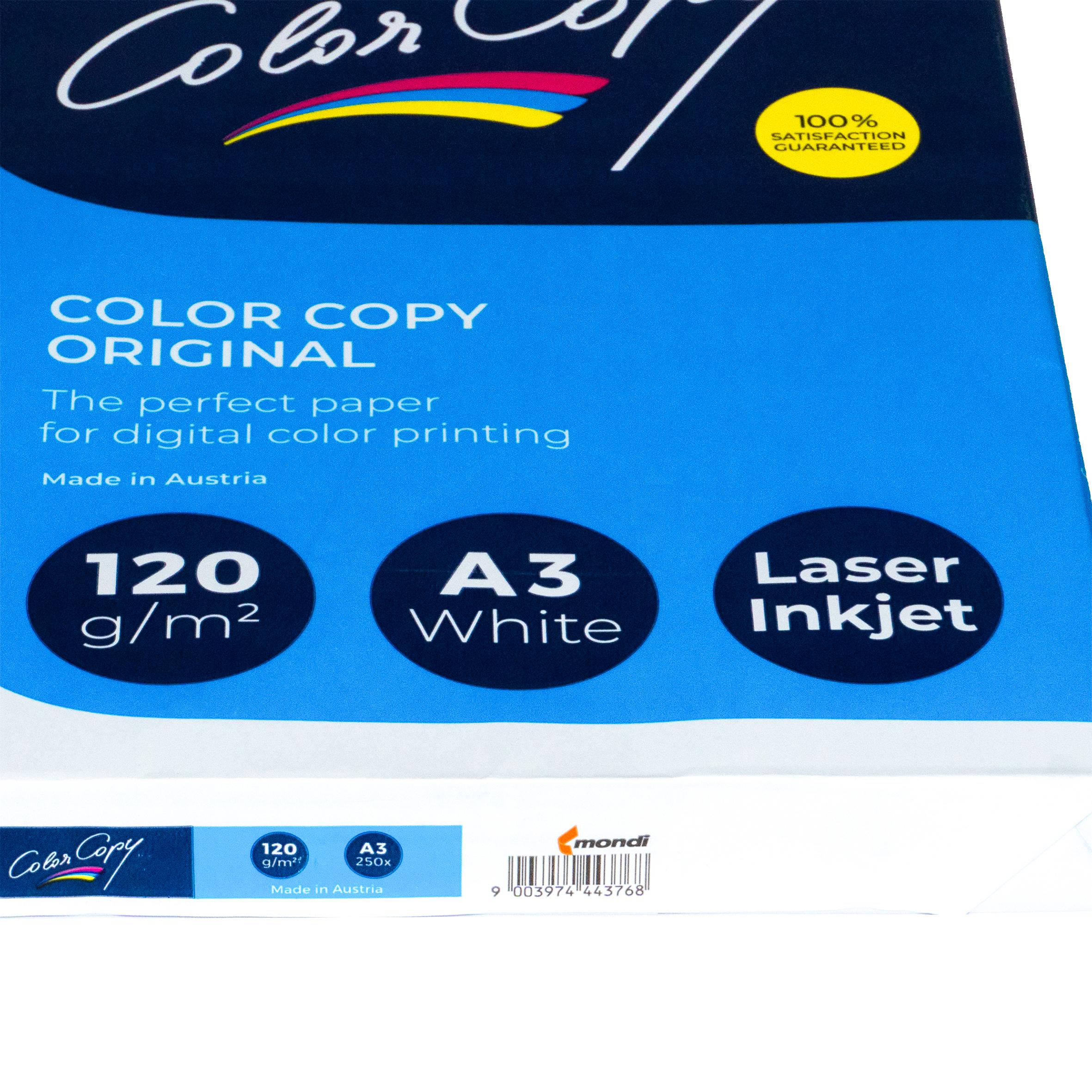 Папір для лазерного та струменевого друку А3 Color Copy 120 г/м2 250 арк