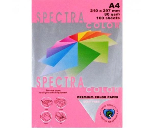 Папір А3 Spectra Color 342 Neon Pink рожевий 155 г/м2 250 арк