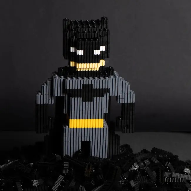 Конструктор пиксельный Бетмен