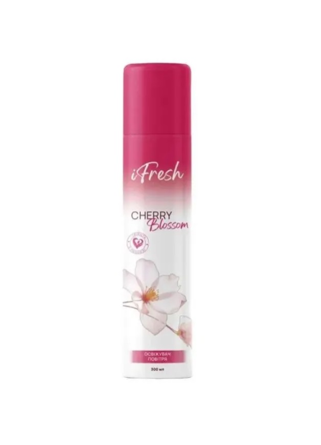 Освежитель воздуха аэрозольный iFresh 300 мл, cherry blossom