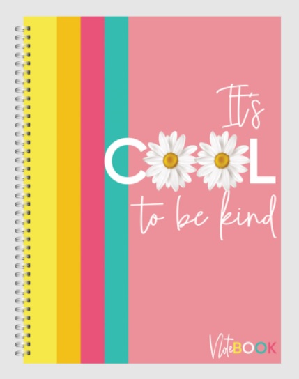 Книга обліку А4 96 арк тв палітурка клітинка лам серія COVER NOTEBOOK