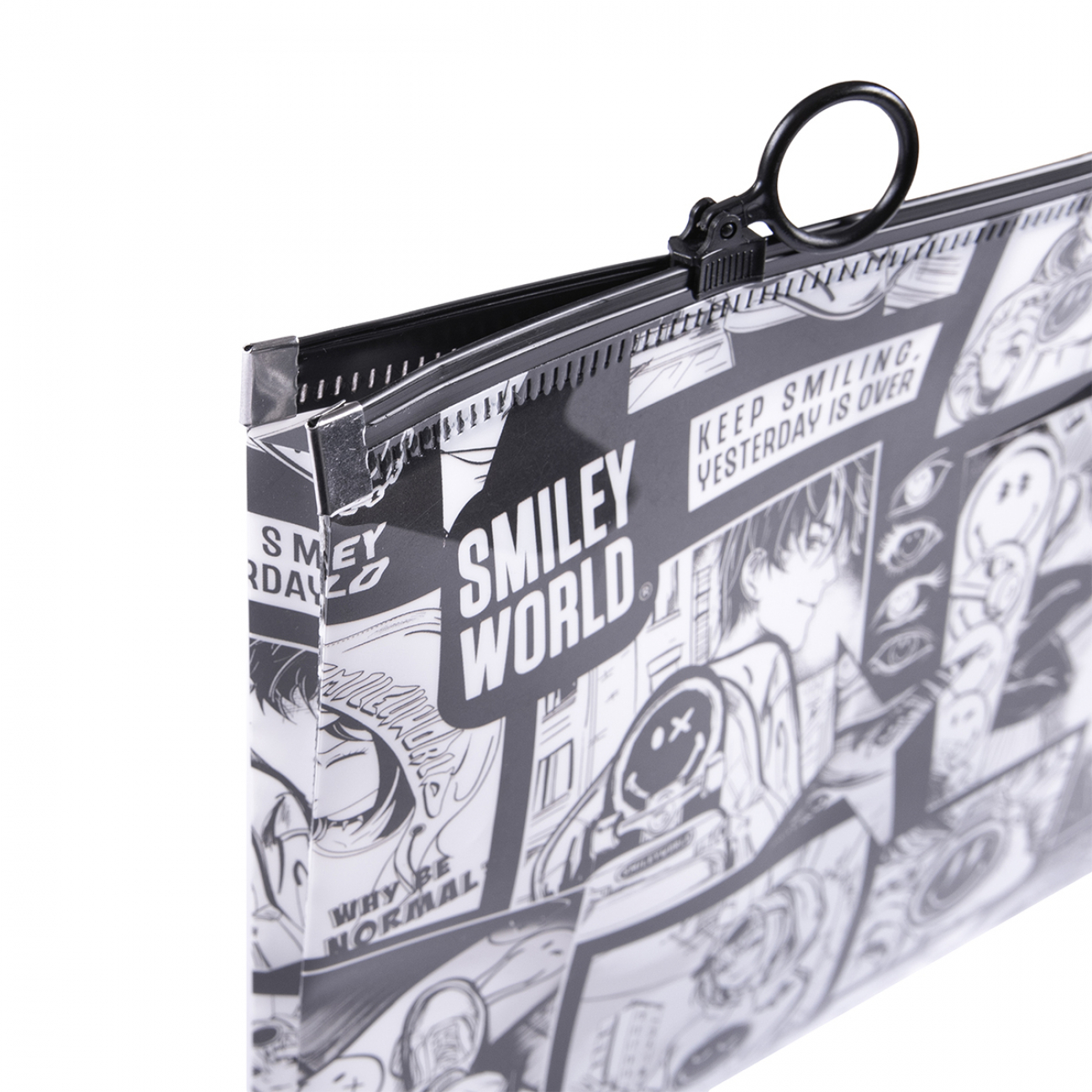 Папка zip-lock B5 Yes Smiley World