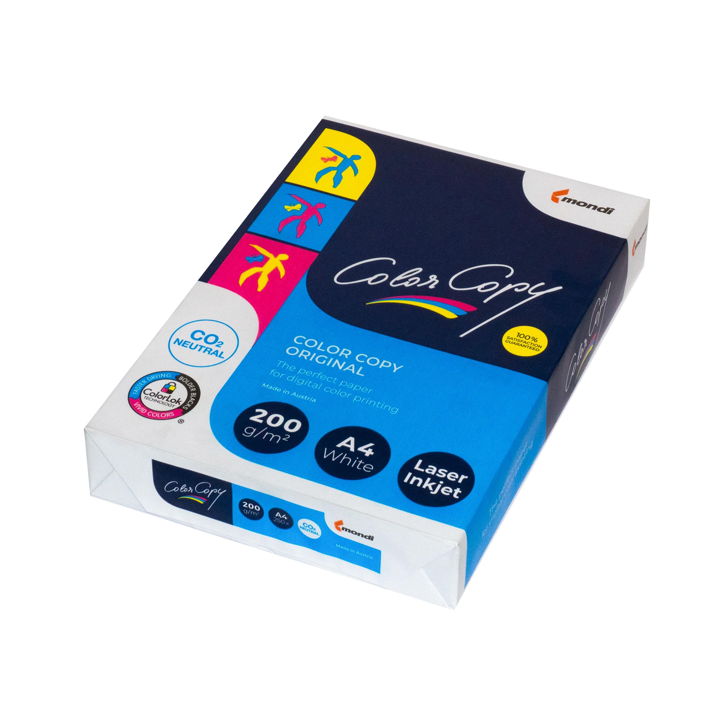 Папір для лазерного та струменевого друку А4 Color Copy 200 г/м2 250 арк