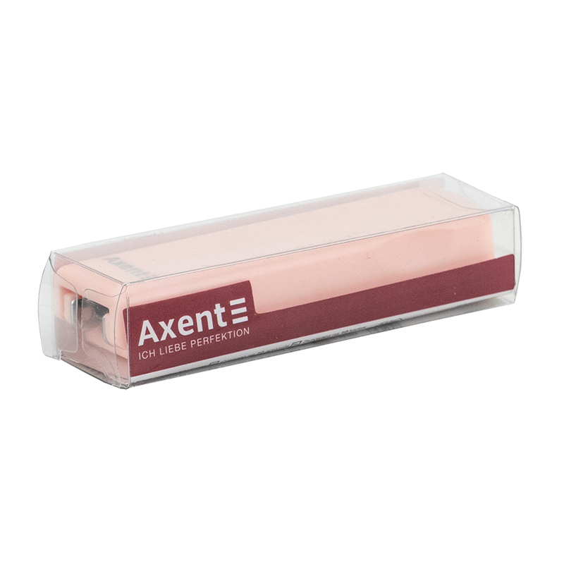 Степлер 10 л Axent MINI Pastelini №10, рожевий