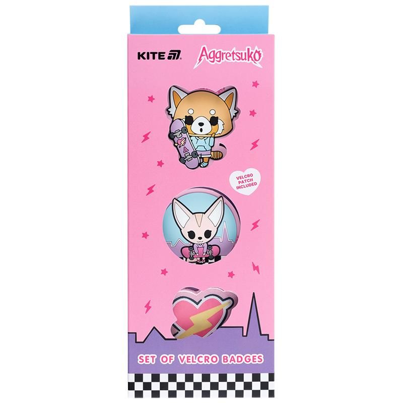 Набор бейджов на липучке, 3 шт., 3012 AR