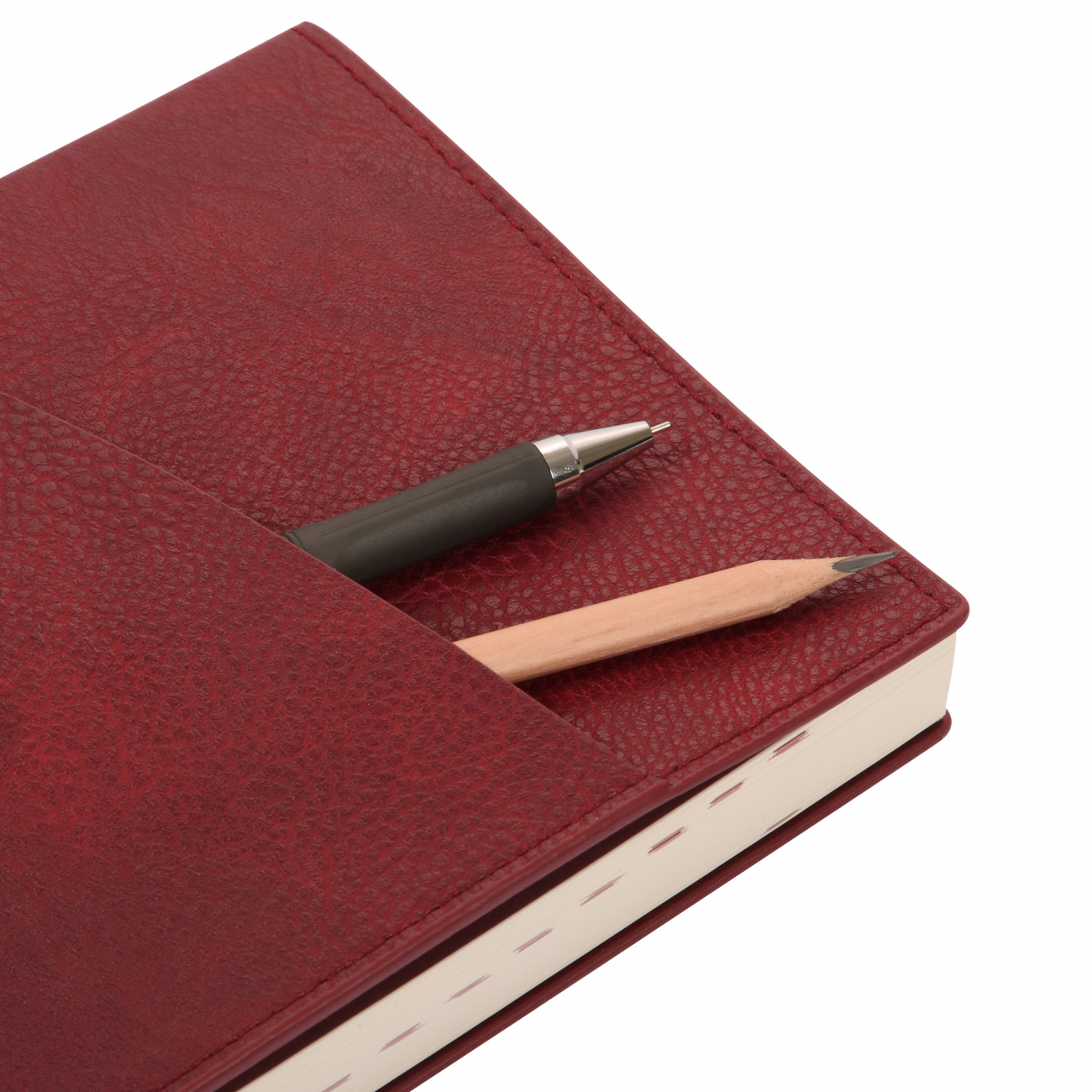 Щоденник дат. Стандарт Credo м'яка обкл. бордовий