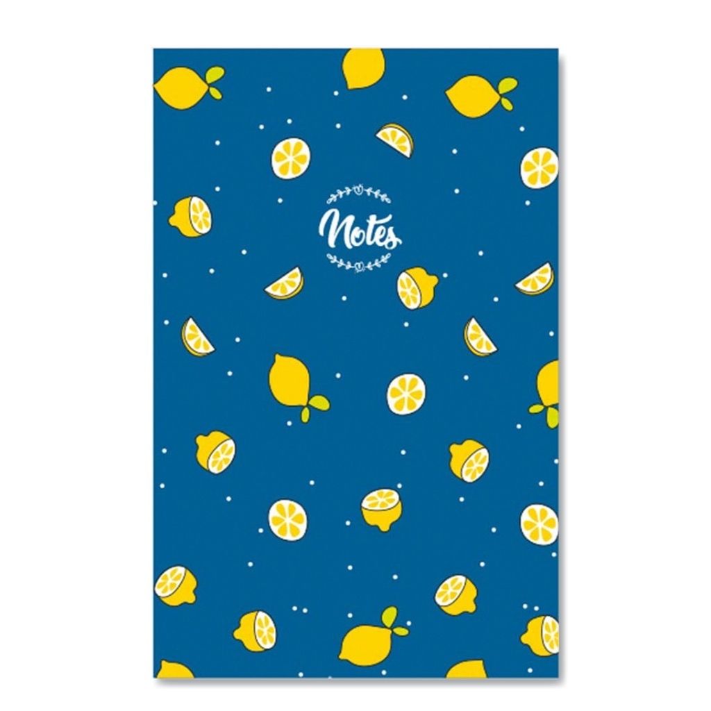 Блокнот А6 48 арк скоба клітинка картон Асорті