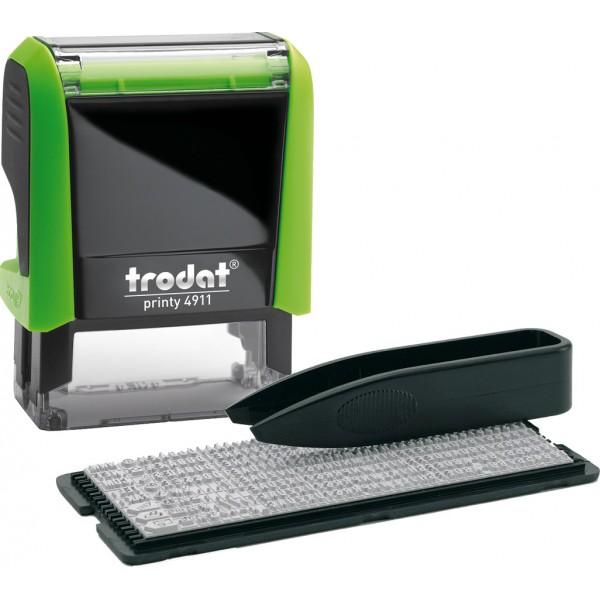 Штамп самонаборний Trodat 3-хрядковий синій
