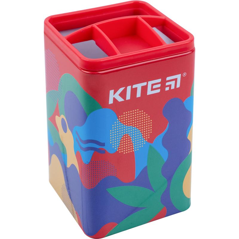 Підставка для ручок квадратна Kite Fantasy метал